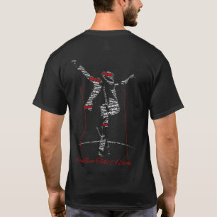 Music Typography Art   Modern Music Lover Design T-Shirt
