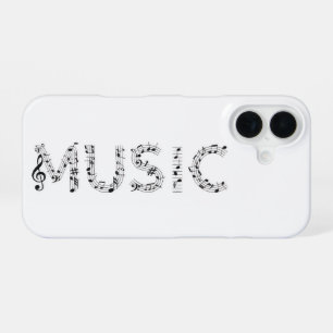 Music Typography Phone Case