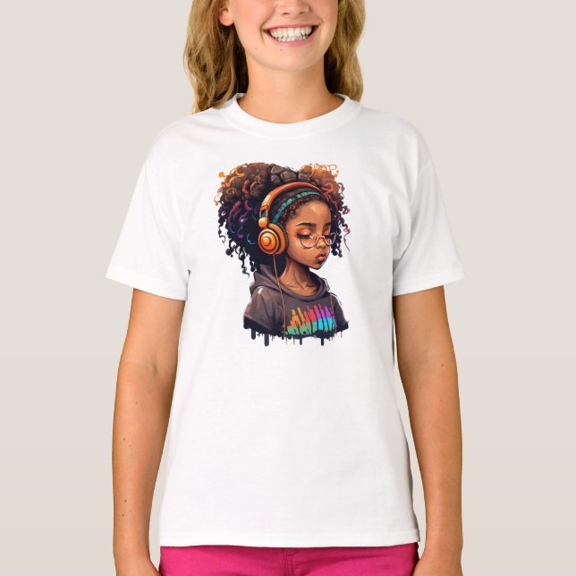 Music Vibe  T-Shirt (Front)