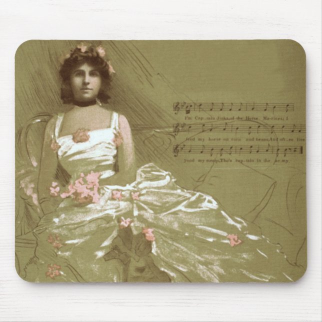 music victorian mouse mat (Front)