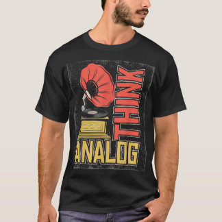 Music Vinyl Musican Record Store Music Lover Vinyl T-Shirt