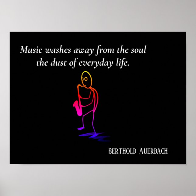 Music washes away  poster (Front)