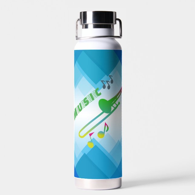 music water bottle (Back)