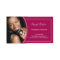 Music Wedding Singer Photo Business Card
