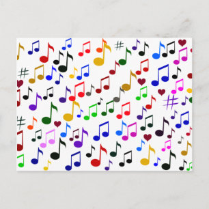 Music with Love_ Postcard