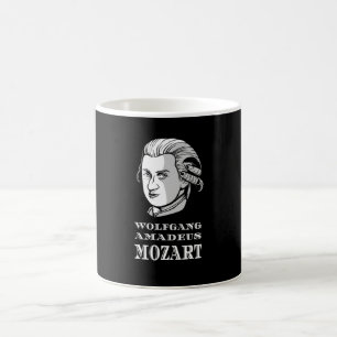 Music - Wolfgang Amadeus Mozart Portrait Coffee Mug