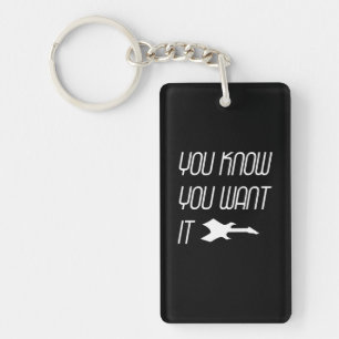 Music You Know You Want Guitar Key Ring