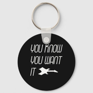 Music You Know You Want Guitar Key Ring