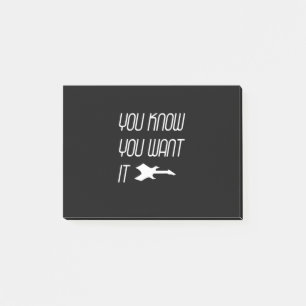 Music You Know You Want Guitar Post-it Notes