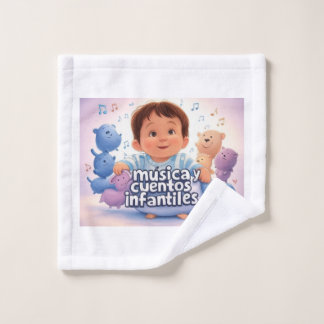 Música y cuentos infantiles bath towel set