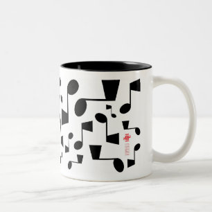 Musical 09 Two-Tone coffee mug