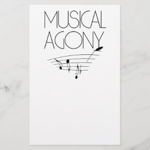 Musical agony flyer