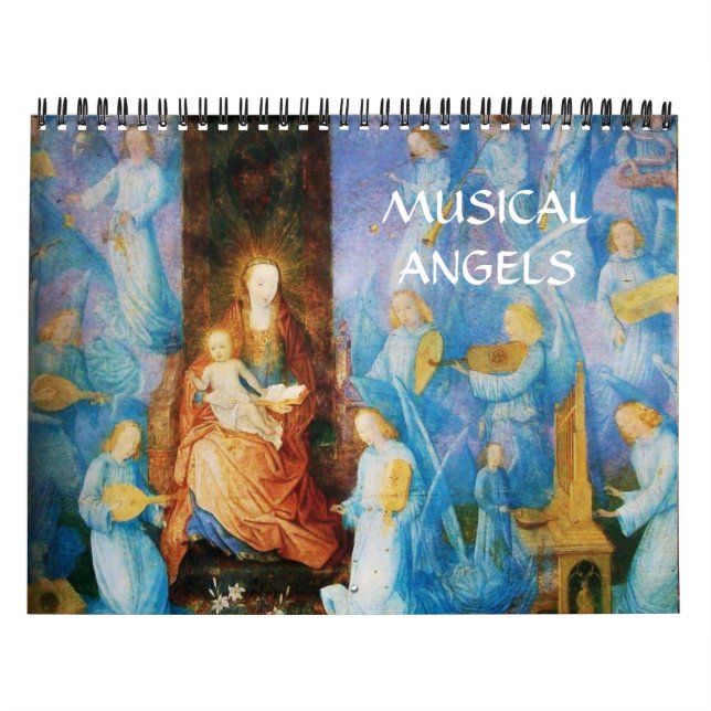 MUSICAL ANGELS  FINE ART COLLECTION   2016 CALENDAR (Cover)