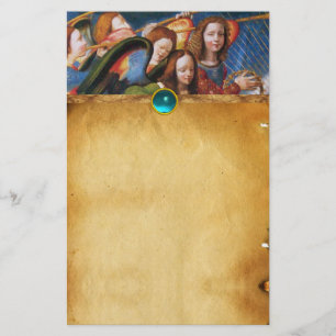 MUSICAL ANGELS FROM THE CORONATION OF THE VIRGIN STATIONERY