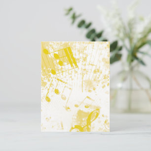 Musical Atmosphere 2 Holiday Postcard