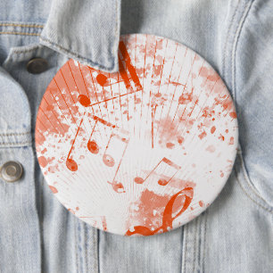 Musical Atmosphere 3 6 Cm Round Badge