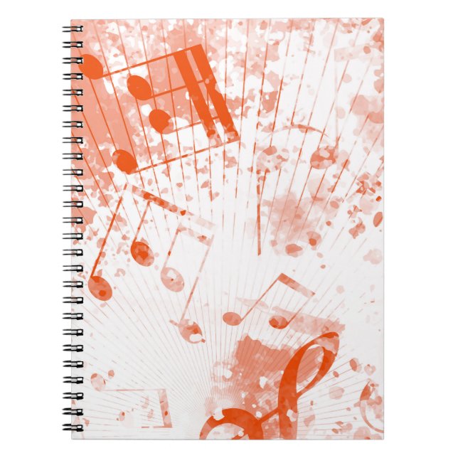 Musical Atmosphere 3 Notebook (Front)