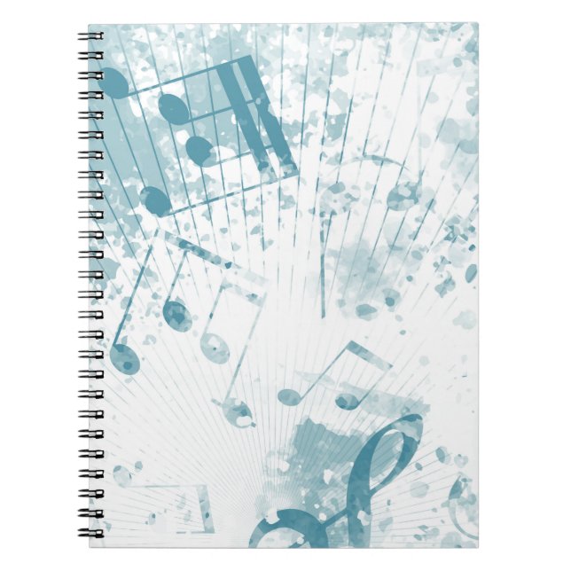 Musical Atmosphere 5 Notebook (Front)