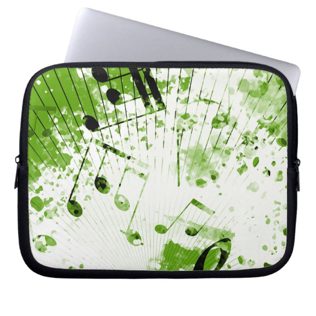 Musical Atmosphere 7 Laptop Sleeve (Front)