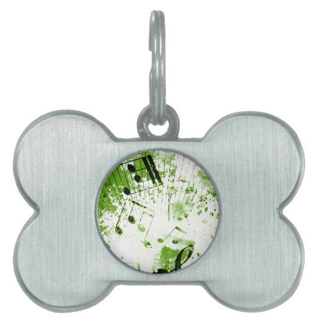 Musical Atmosphere 7 Pet ID Tag (Front)