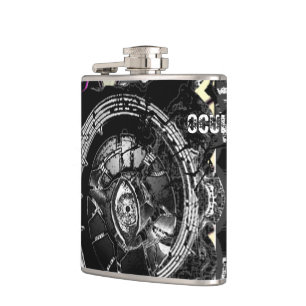 Musical Awakening Hip Flask