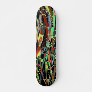 Musical Background Skateboard
