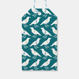 Musical Birds Gift Tags