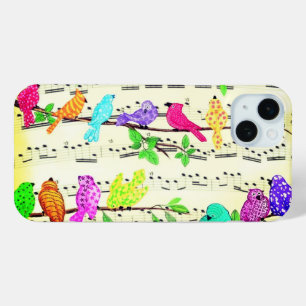 Musical Birds iPhone Case
