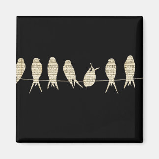 Musical Birds Magnet