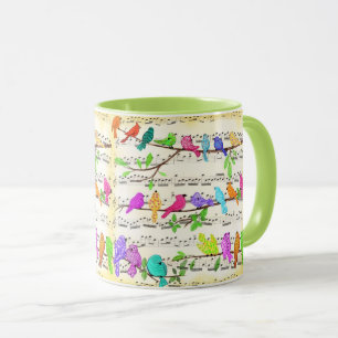 Musical Birds Mug