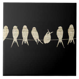 Musical Birds Tile