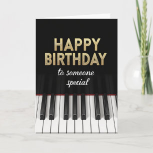 Musical Birthday Card