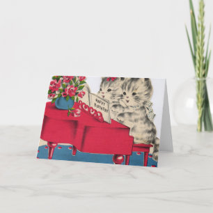 Musical Birthday Kittens Card