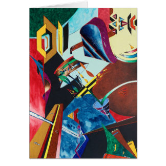 "Musical" Blank card by Viktor Tilson