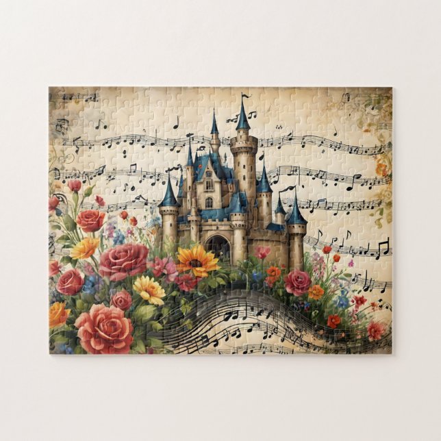 Musical Castle Jigsaw Puzzle (Horizontal)
