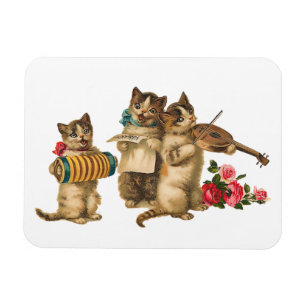 Musical Cats Magnet