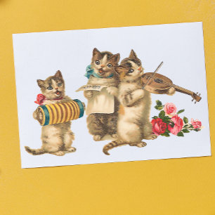 Musical Cats Poster