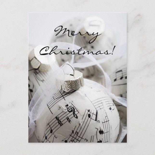Musical Christmas card (Front)