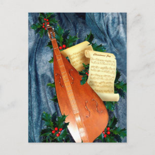 Musical Christmas Greeting Card