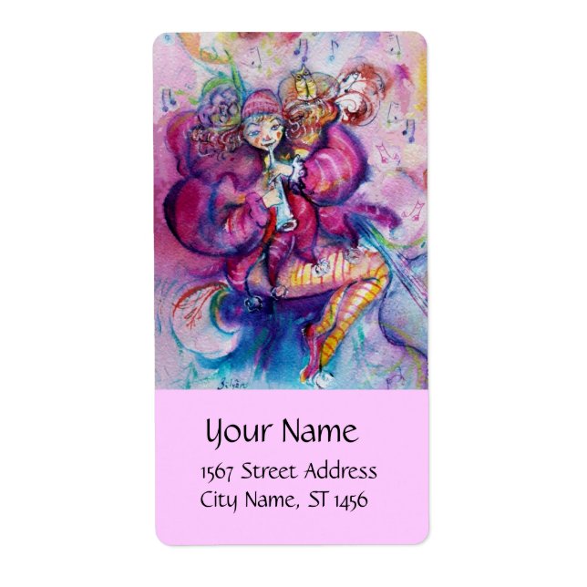 MUSICAL CLOWN pink (Front)