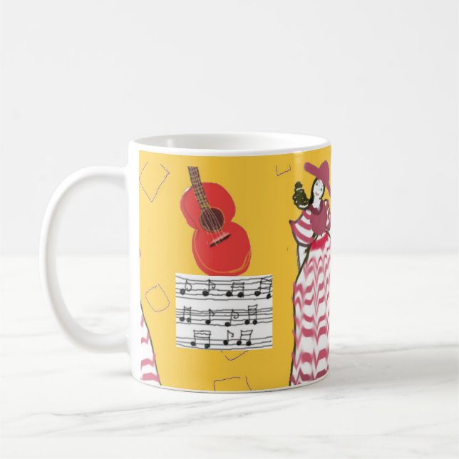 Musical Coffee Mug (Left)