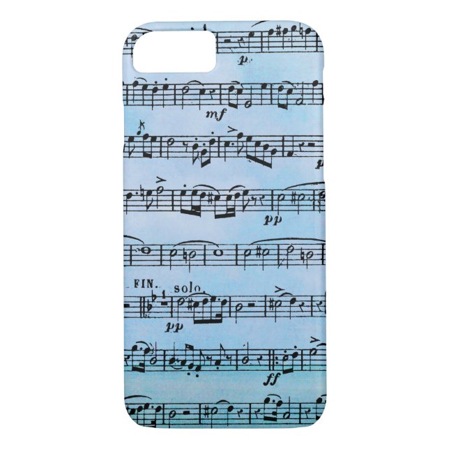 musical compostion Case-Mate iPhone case (Back)
