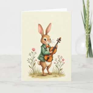 Musical Critter Friend Card
