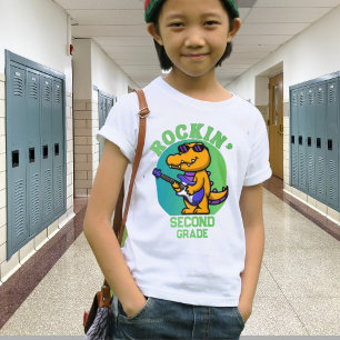 Musical Crocodile Back To School Customised Grade T-Shirt