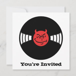 Musical Devil Invitation