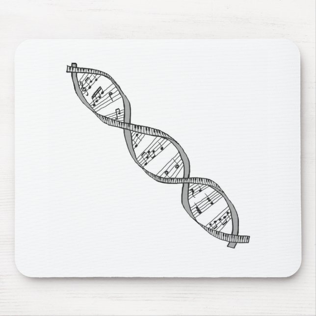 Musical DNA Mouse Mat (Front)