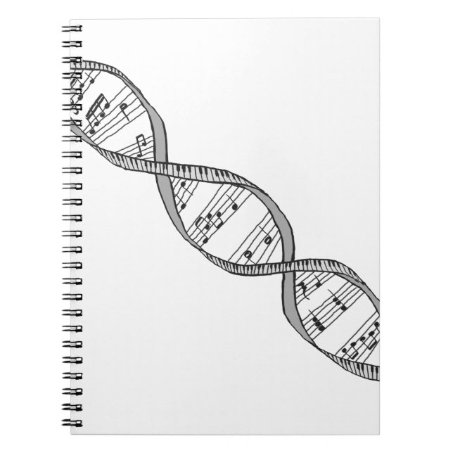 Musical DNA Notebook (Front)