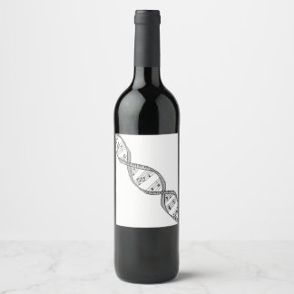 Musical DNA Wine Label