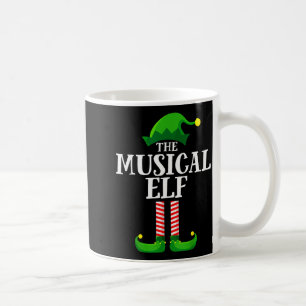 Musical Elf Matching Family Group Christmas Party Coffee Mug