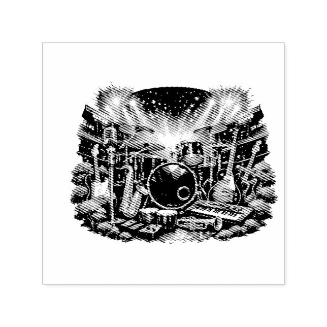 Musical Equipment Self-inking Stamp (Design)